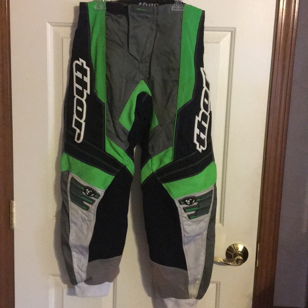 Motorcross gear pants and shirt